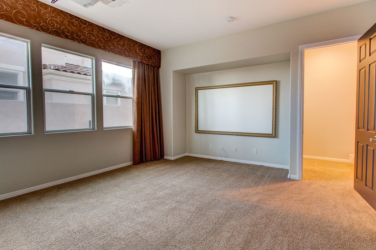 Downstairs Theater Screen